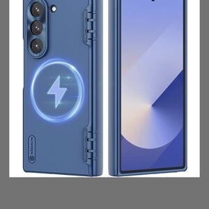 Blue Magnetic Case for SAM Z Fold 6 5G